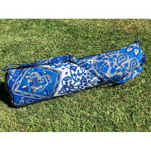 Extra Large Himalayan Aqua Yoga Mat Bag 